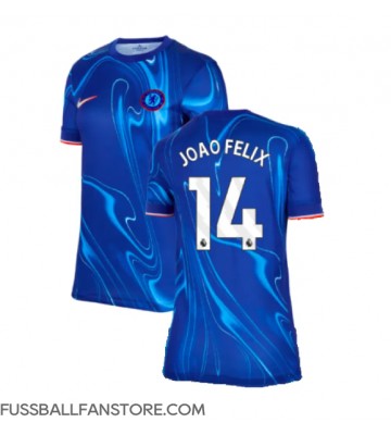 Chelsea Joao Felix #14 Replik Heimtrikot Damen 2024-25 Kurzarm